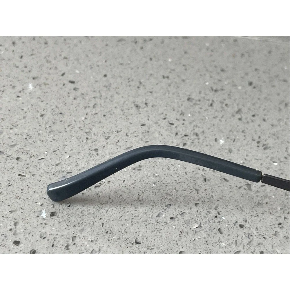 Eyes Of Faith Eyeglasses Frames ONLY 1009 53-18-140 Navy Half rim rectangle